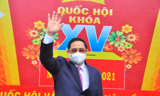Thủ tướng Phạm Minh Chính bỏ phiếu bầu cử tại Cần Thơ