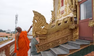 Độc đáo ngôi chùa Khmer giữa lòng Tây Đô