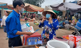 Tuổi trẻ An Giang đẩy mạnh tuyên truyền phòng dịch COVID - 19