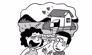 Mỗi lần giận nhau, anh ấy làm thơ