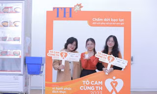'Tô cam cùng TH 2023 - Chung tay vì hạnh phúc đích thực của phụ nữ và trẻ em Việt Nam'