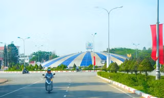 Một góc trung tâm huyện Nhơn Trạch tỉnh Đồng Nai 