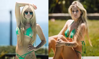 Avril Lavigne gây ‘bão’ mạng với bikini cắt xẻ hiểm hóc