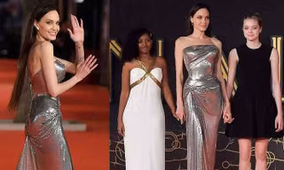 Angelina Jolie mặc bó sát, dáng đẹp như tạc tượng gây ngưỡng mộ