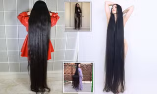 ‘Rapunzel Nhật Bản’ không cắt tóc trong 15 năm