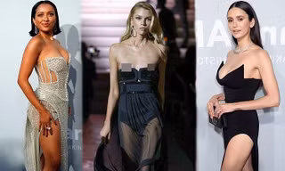 AmfAR Gala: Thiên thần nội y bị tụt váy hớ hênh khi catwalk, loạt sao khoe vòng 1 bốc lửa