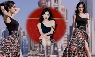 Tung bộ ảnh khoe chân thon gợi cảm, Dương Mịch bị ‘soi’ đẹp nhờ photoshop