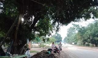 Hiện trường vụ người phụ nữ tự ngã và tử vong khi làm việc với Tổ kiểm tra