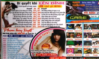 Đĩa thiếu nhi in hình gợi cảm, quảng cáo 'chuyện người lớn'