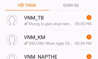 Hướng dẫn chặn tin nhắn rác trên điện thoại
