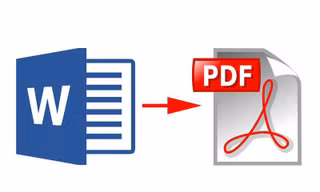 Hướng dẫn chuyển đổi từ file Word sang PDF không cần phần mềm
