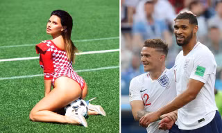 Nives Celsius vừa khẳng định cô thích tiền vệ Ruben Loftus-Cheek của ĐT Anh.
