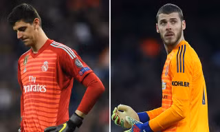 Thibaut Courtois có khả năng bị Real biến thành "vật tế thần" để chiêu mộ De Gea,