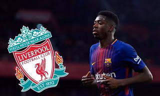 Liverpool sẵn sàng phá kỷ lục chuyển nhượng của CLB để chiêu mộ Dembele.
