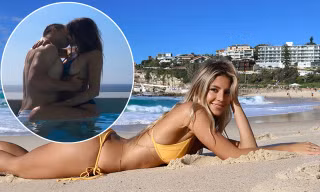Chicharito và bạn gái xinh đẹp khoe cảnh cực kỳ lãng mạn lên trang Instagram.