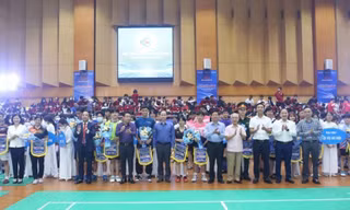 Tưng bừng khai mạc giải Cầu lông Học sinh - Sinh viên TP Hà Nội mở rộng
