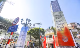 Tuyến phố ẩm thực đêm Đảo Ngọc - Ngũ Xã trước giờ mở cửa