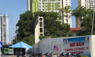 chung cư dán mác quốc tế booyoung