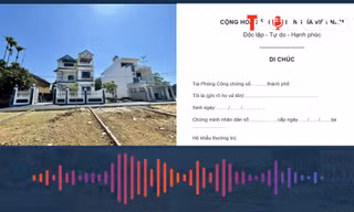 Các đối tượng không được làm chứng lập di chúc thừa kế nhà đất