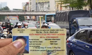 Thông tin quan trọng về cấp đổi bằng lái xe theo quy định mới 