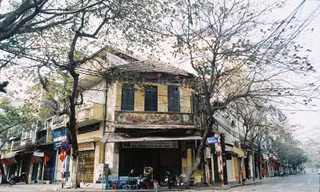 Phố đi bộ hồ Gươm trước ngày mở cửa. Ảnh: Duy Phạm