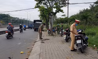 Công an có mặt khám nghiệm hiện trường, điều tra vụ việc
