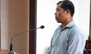 Bị cáo Nguyễn Thanh Tùng tại phiên tòa phúc thẩm