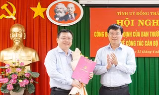 Chánh Văn phòng Tỉnh ủy Đồng Tháp giữ chức Trưởng Ban Nội chính 