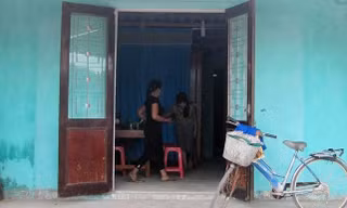 Ngôi nhà nơi cháu H. bị ông Sửu hãm hiếp 2 lần trong một ngày