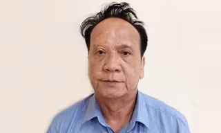 Bị can Lê Văn Trang, nguyên Cục trưởng Cục thuế Bình Dương