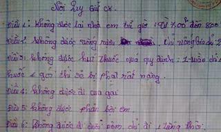 Nội quy giữ chồng của nữ sinh T.
