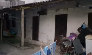 Dãy trọ nơi chị Phường bị hãm hiếp