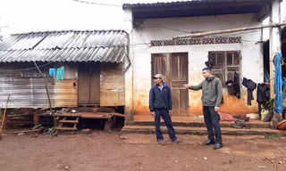 Căn nhà của nghi phạm Dịu