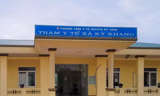 Trạm y tế xã Kỳ Khang, huyện Kỳ Anh (Hà Tĩnh), nơi xảy ra vụ việc