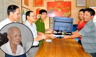 Trao trả tài sản cho gia đình anh Hoàng Văn Hân và ông Văn Vần (ảnh nhỏ)