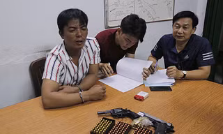 Mạnh tại cơ quan Biên phòng TP HCM