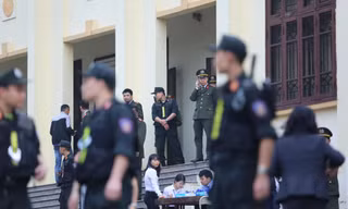 An ninh thắt chặt trong phiên phúc thẩm vụ đánh bạc nghìn tỷ