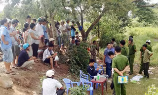 Sáng 12/10, nhà chức trách khám nghiệm hiện trường làm rõ nguyên nhân nam sinh thiệt mạng