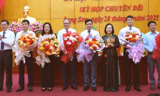 Miễn nhiệm Ủy viên UBND tỉnh Lạng Sơn. 
