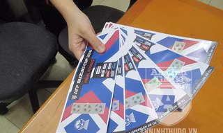 Những chiếc vé giả trông giống như thật này đã khiến nhiều người rơi vào cảnh khóc dở mếu dở