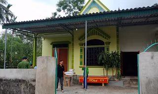 Ngôi nhà bà N., nơi xảy ra sự việc