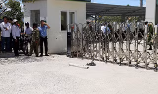 Cảnh sát khám nghiệm hiện trường