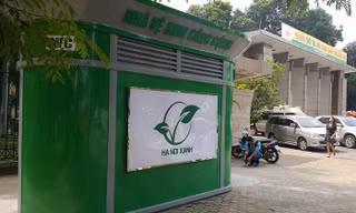 Mẫu nhà vệ sinh dự kiến sẽ lắp đặt ở Hà Nội trong thời gian tới