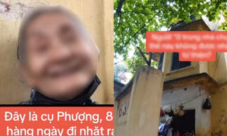 Sự thật cụ bà vô gia cư 'ngày xin đồ từ thiện, tối về nhà chục tỷ' ở Hà Nội
