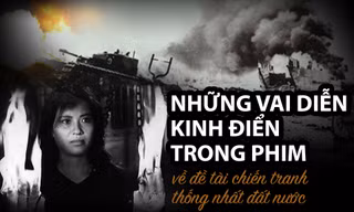 Những nhân vật kinh điển trong phim về đề tài chiến tranh, thống nhất đất nước