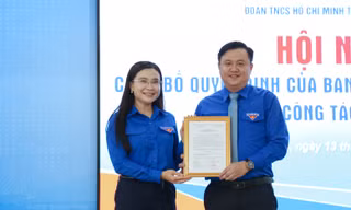 Ban Bí thư T.Ư Đoàn công bố quyết định về công tác cán bộ tại Đà Nẵng