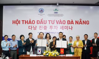 Các doanh nghiệp Hàn Quốc ‘rót’ hàng trăm triệu USD vào Đà Nẵng