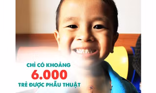 “Phép màu” cho 1.000 trẻ em nghèo bị bệnh tim bẩm sinh