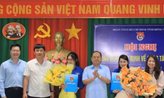 Công bố quyết định của Ban Bí thư Trung ương Đoàn về công tác cán bộ tại Tỉnh Đoàn Đồng Nai