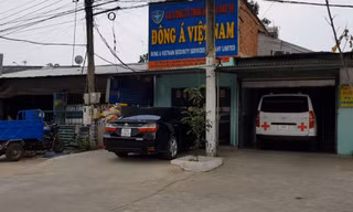 Trụ sở Chi nhánh Cty TNHH dịch vụ bảo vệ Đông Á nơi xảy ra vụ hỗn chiến